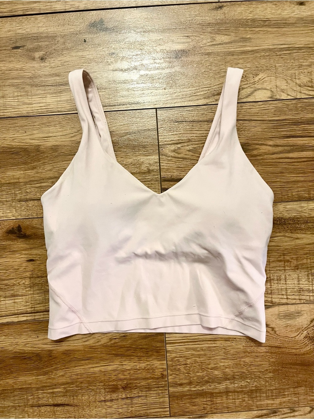Lululemon Align Tank Top Strawberry Milkshake Light Pastel Pink Size 6